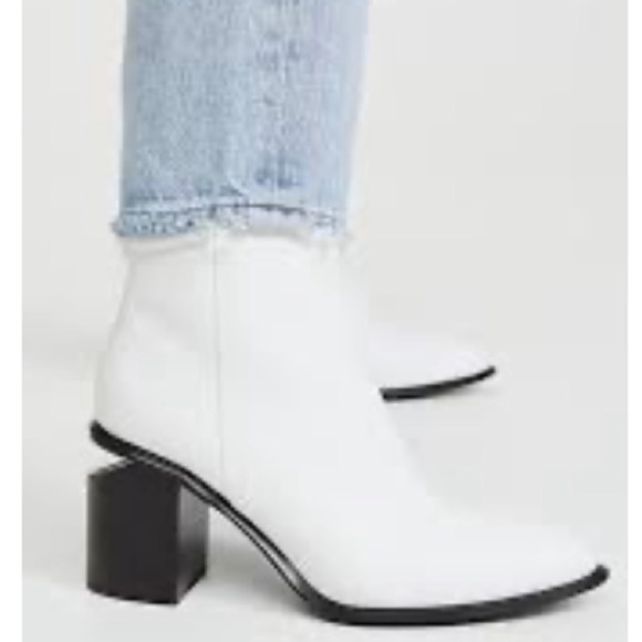 alexander wang white boots